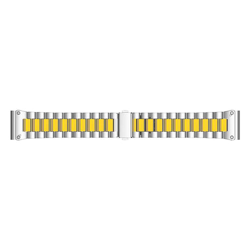 Garmin Descent MK3i - 43mm Premium Steel Strap (Silver/Gold)