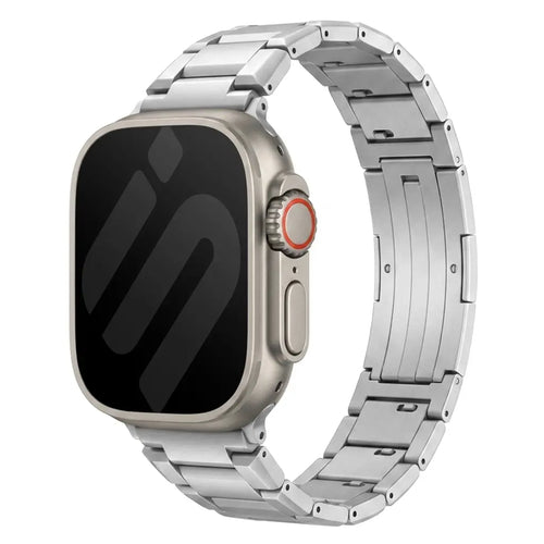 Apple Watch Ultra Raffiniert Titanarmband (Silber)