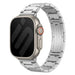 Apple Watch Ultra Raffiniert Titanarmband (Silber)