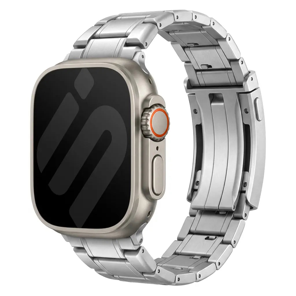 Apple Watch Verstellbares Titanarmband (Silber)