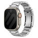 Apple Watch Ultra Adjustable Titanium Strap (Silver)