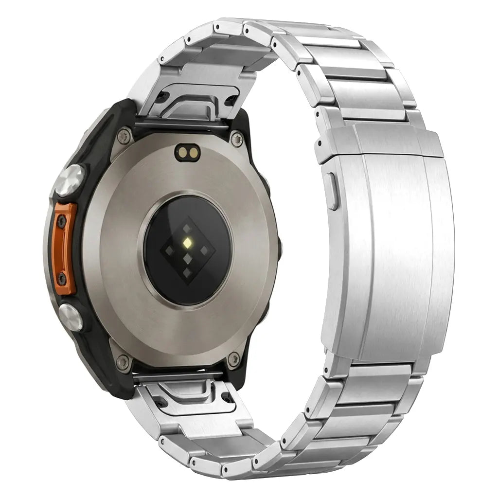 Garmin Forerunner 965 Adjustable Titanium Strap (Silver)