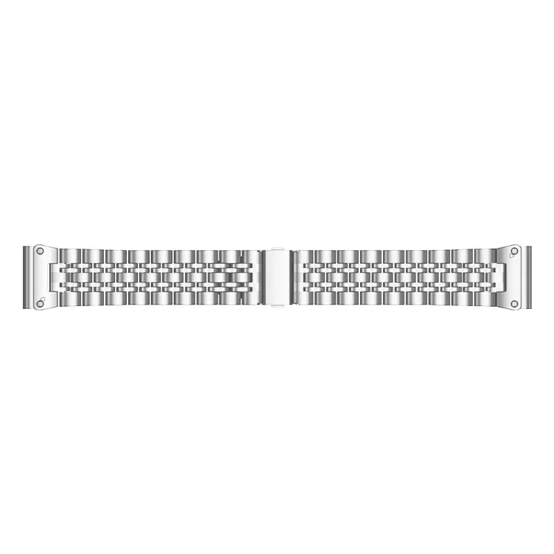 Garmin Fenix 7s Premium '7 bead' Steel Strap (Silver)