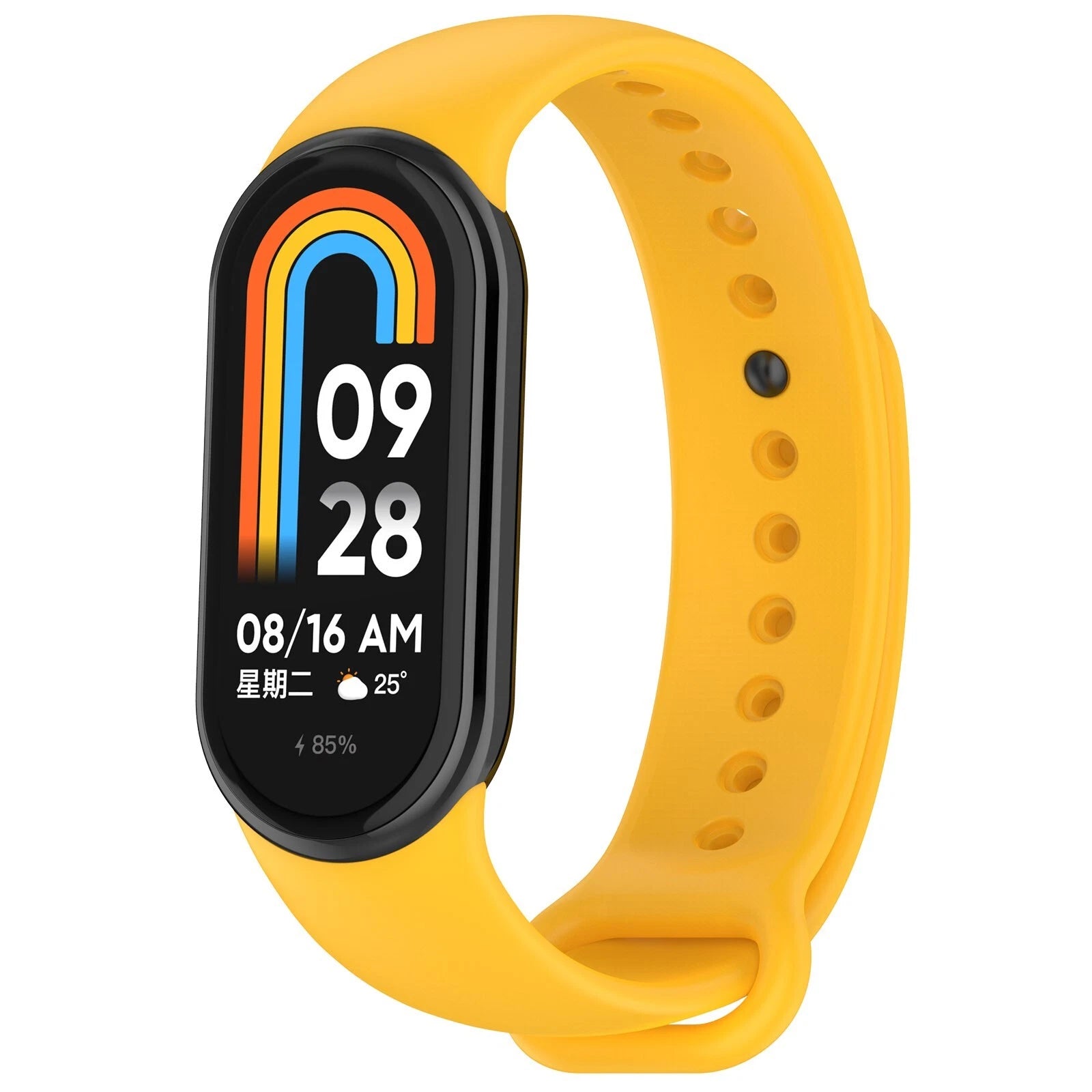 Xiaomi Smart Band 10 Silikonarmband (Gelb)
