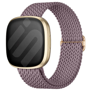 Fitbit Sense Adjustable Woven Strap (Smoke Purple)