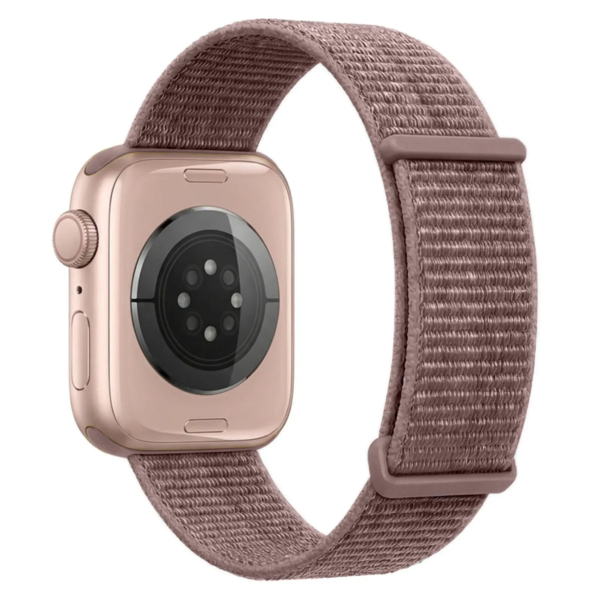 Apple Watch Nylon Loop Armband (Mauve)
