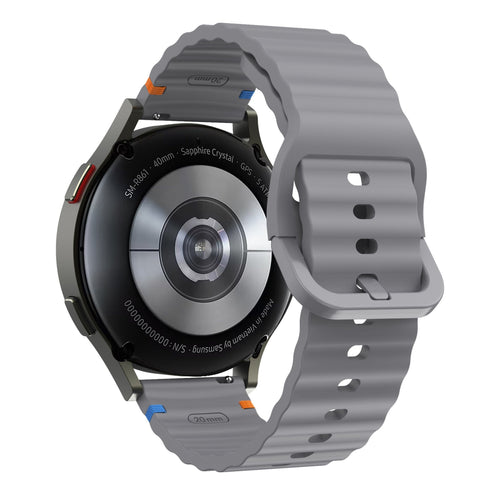 Polar Grit X Pro Wave Silicone Band (Dark Gray)
