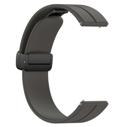 Amazfit Bip U (Pro) D-Schnalle Silikonarmband (Dunkel Grau)