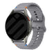 TicWatch 22mm Wave Silikonarmband (Dunkelgrau)
