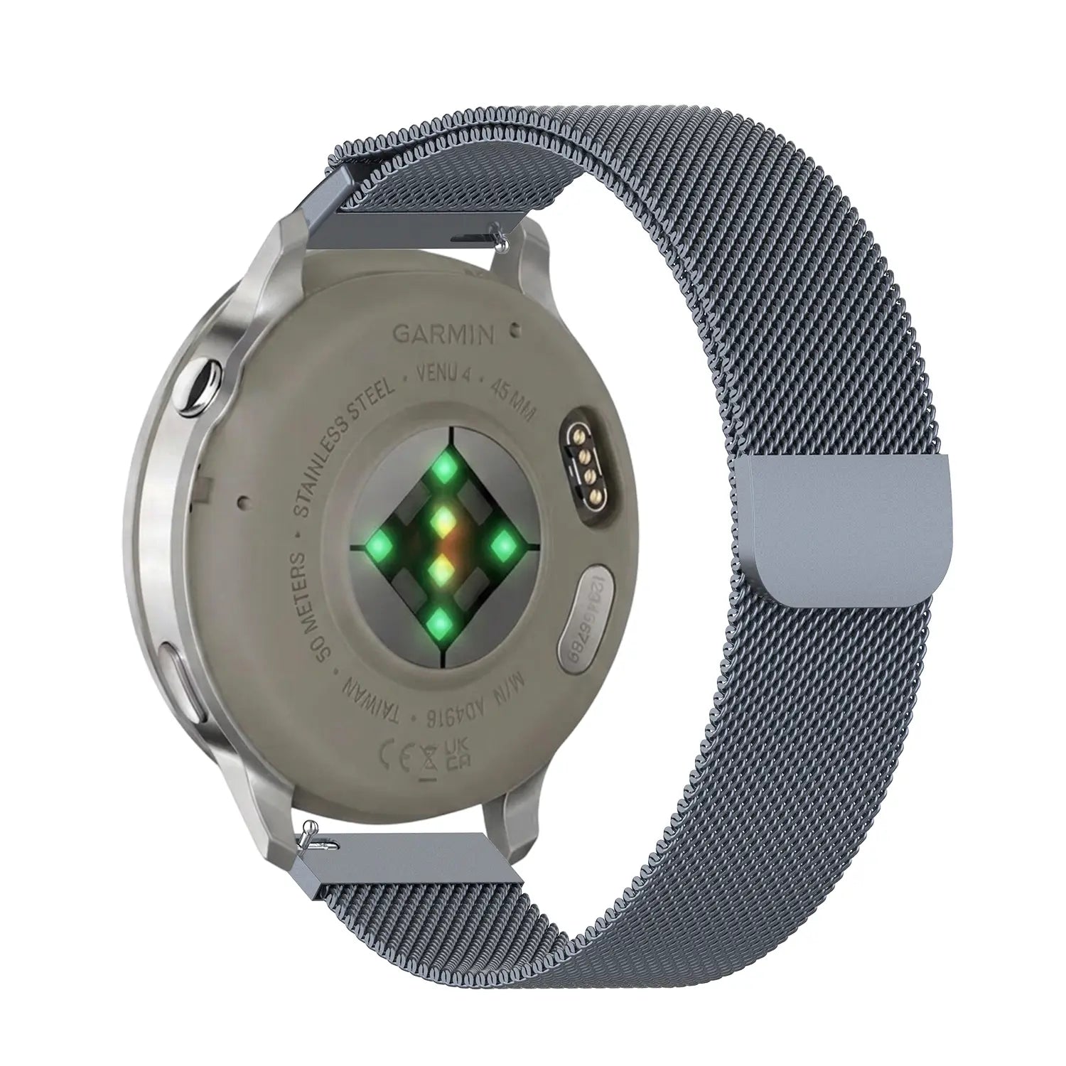 Garmin Forerunner 70 Milanese Armband (Space Grau)