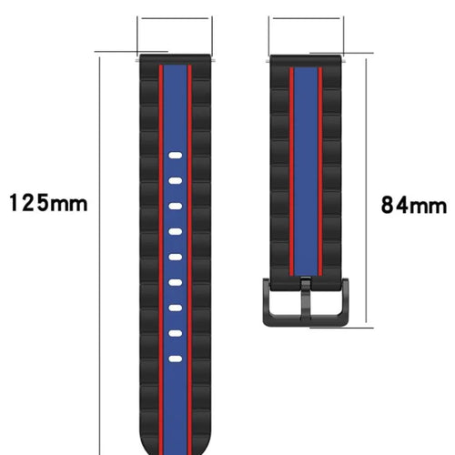 Honor Magic Watch 2 Special Edition Strap (Black/Blue)