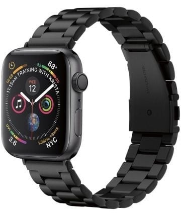 Spigen Apple Watch Modern Fit Stainless Steel Strap (Black)