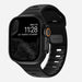 Nomad Sport Apple Watch Silikonarmband (Schwarz)