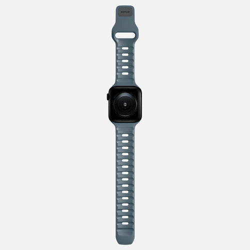 Nomad Sport Apple Watch Silikonarmband (Marineblau)