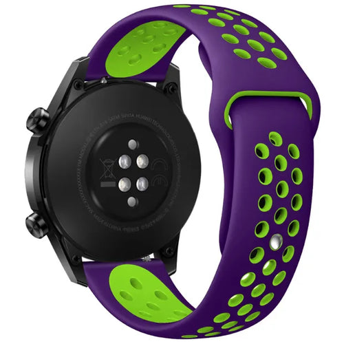 ICE Smart TKS Rectangular 1.41 Sport Strap (Purple/Green)