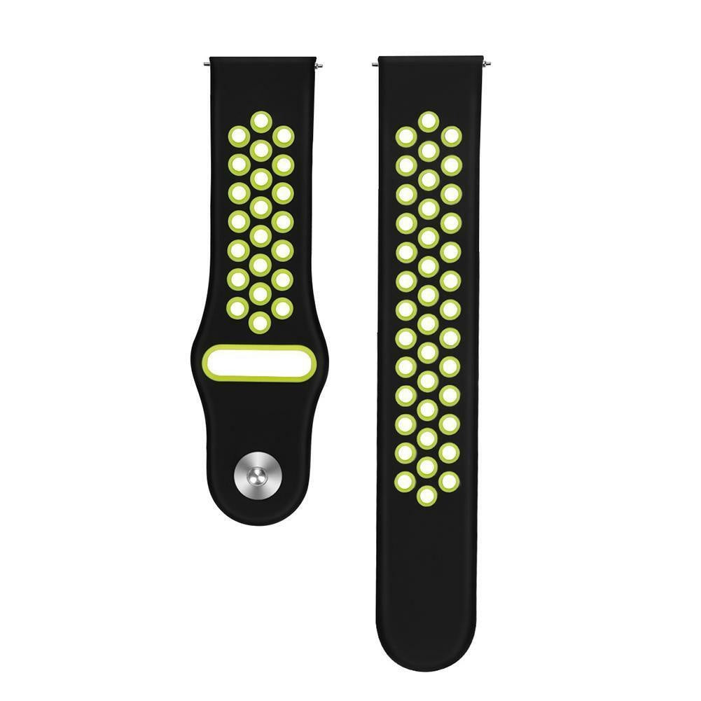 Withings Steel HR Sport Sportarmband (Schwarz/Gelb)