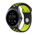 Fossil Gen 5e - 44mm Sportarmband (Schwarz/Gelb)