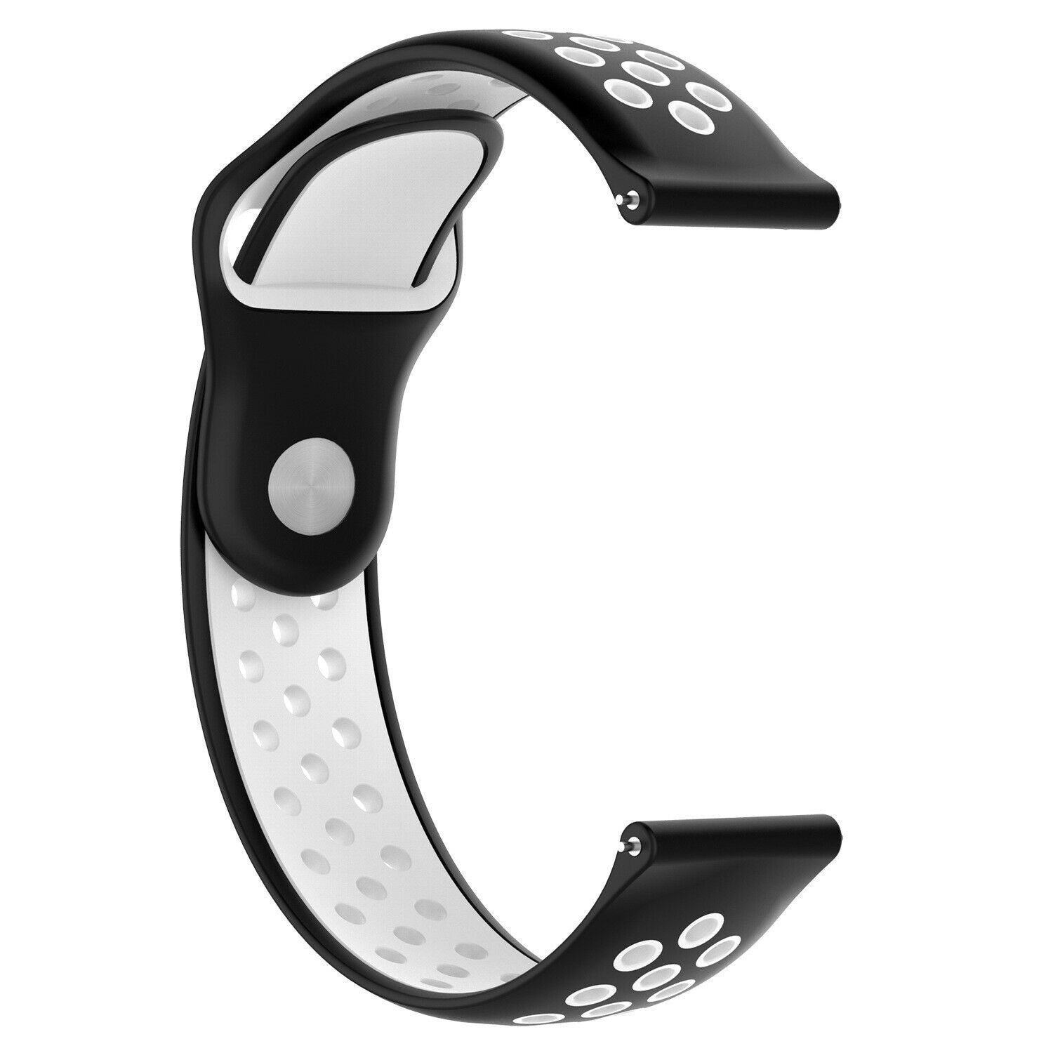 Withings Steel HR Sport Sportarmband (Schwarz/Weiß)