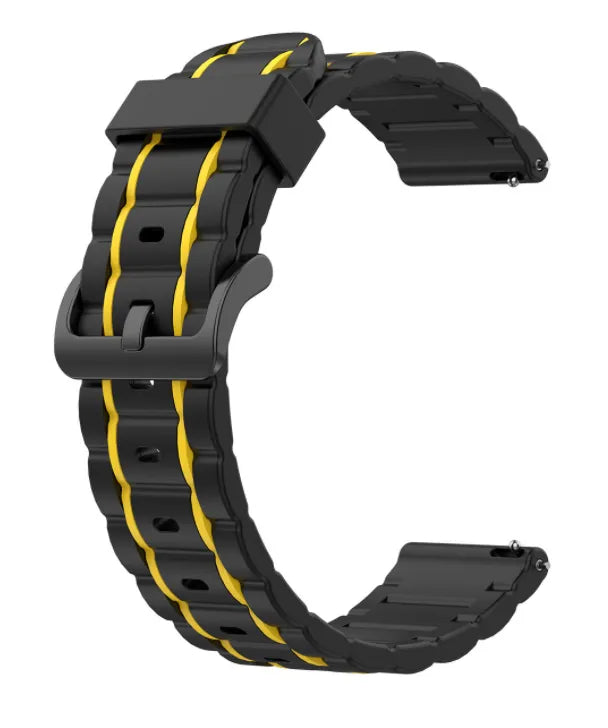 Amazfit Bip 5 Sport Buckle Strap (Black/Yellow)