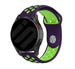 Suunto 9 Peak Sports Armband (lila/grün)