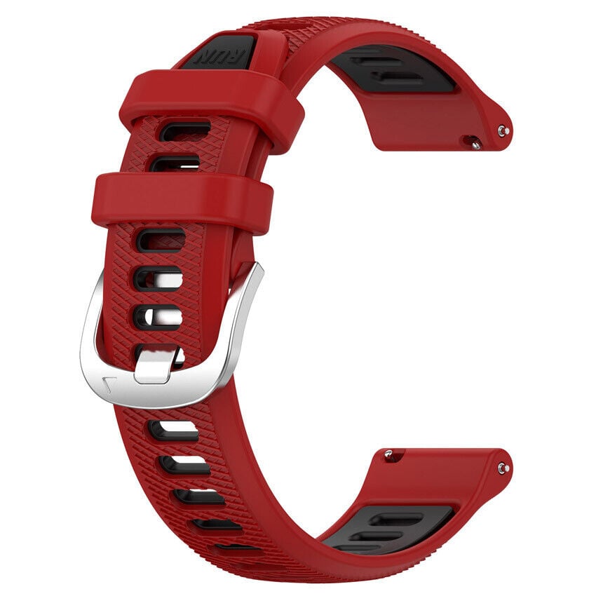 Garmin Vivomove Luxe Sportarmband mit Schnalle (Rot/Schwarz)