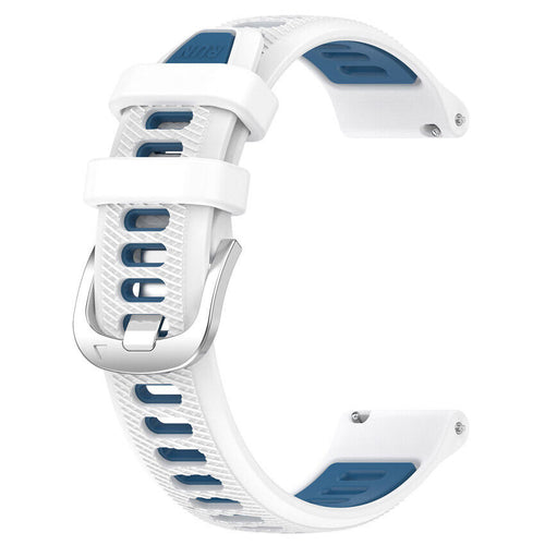 Garmin Approach S40 Sportarmband mit Schnalle (Weiß/Blau)