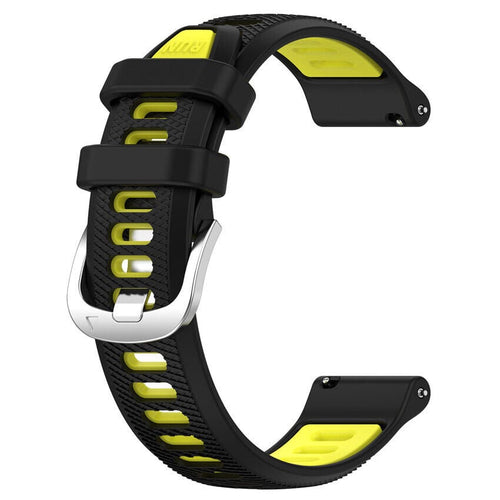 Coros Pace Pro Sport-Schnallenarmband (Schwarz/Gelb)