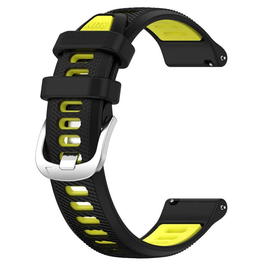 Coros Pace Pro Sport-Schnallenarmband (Schwarz/Gelb)