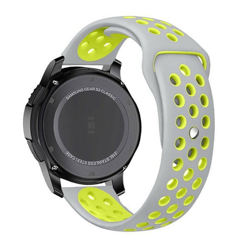 Suunto Race (s) Sportarmband (Grau/Gelb)