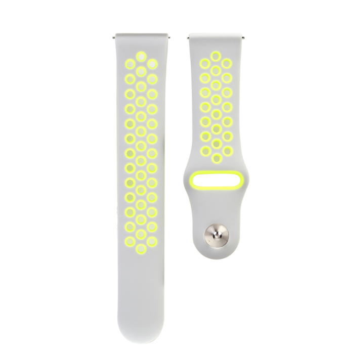 Withings ScanWatch 2 - 42mm Sport Strap (Grey/Yellow)