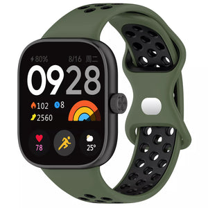 Redmi Watch 4 Sportarmband (Olivgrün/Schwarz)