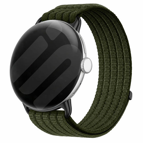 Ultra Thin Nylon Strap, dark green
