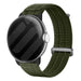 Google Pixel Watch 4 - 45mm Nylon Air Strap (Dark Green)