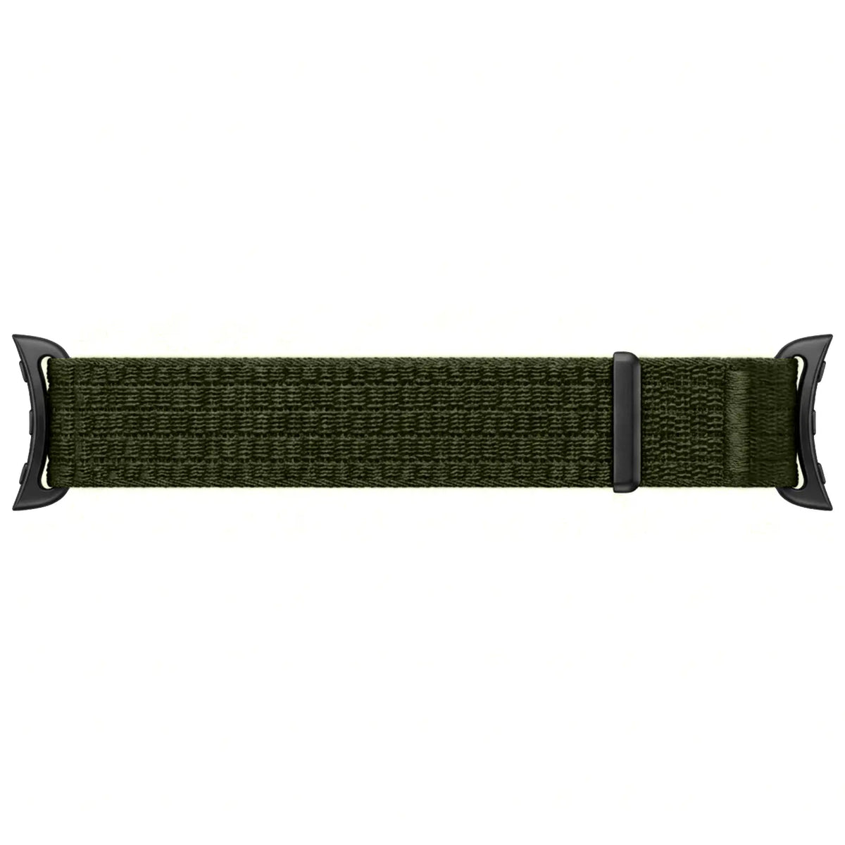 Google Pixel Watch 3 - 45mm Ultradünnes Nylonband (Dunkelgrün)
