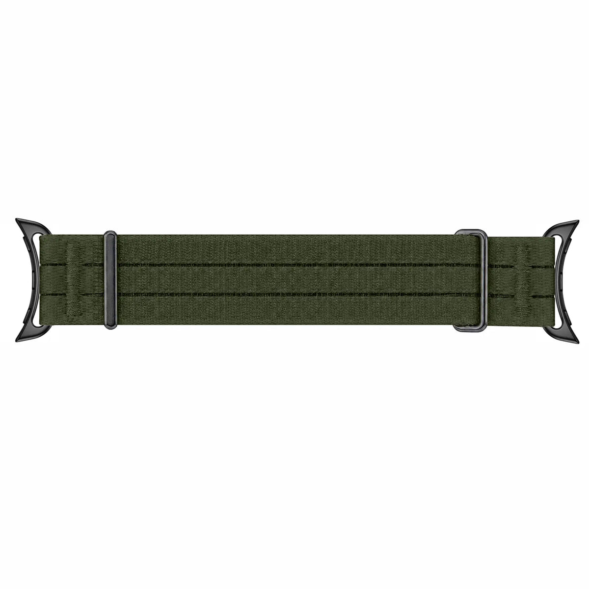 Google Pixel Watch 4 - 45mm Nylon Air Strap (Dark Green)