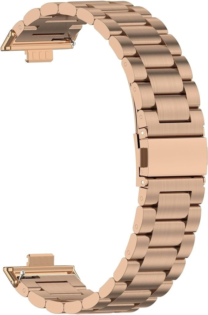 Huawei Watch Fit 4 Pro Stahl Armband (Roségold)