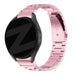 Bandz Samsung Galaxy Watch 6 - 40mm klassisches Stahlarmband (Rosa)