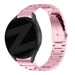 Bandz Samsung Galaxy Watch 4 40mm klassisches Stahlarmband (Rosa)