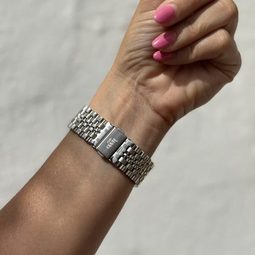 xoxo Wildhearts Xiaomi Watch S1 Stahlarmband (Silber)