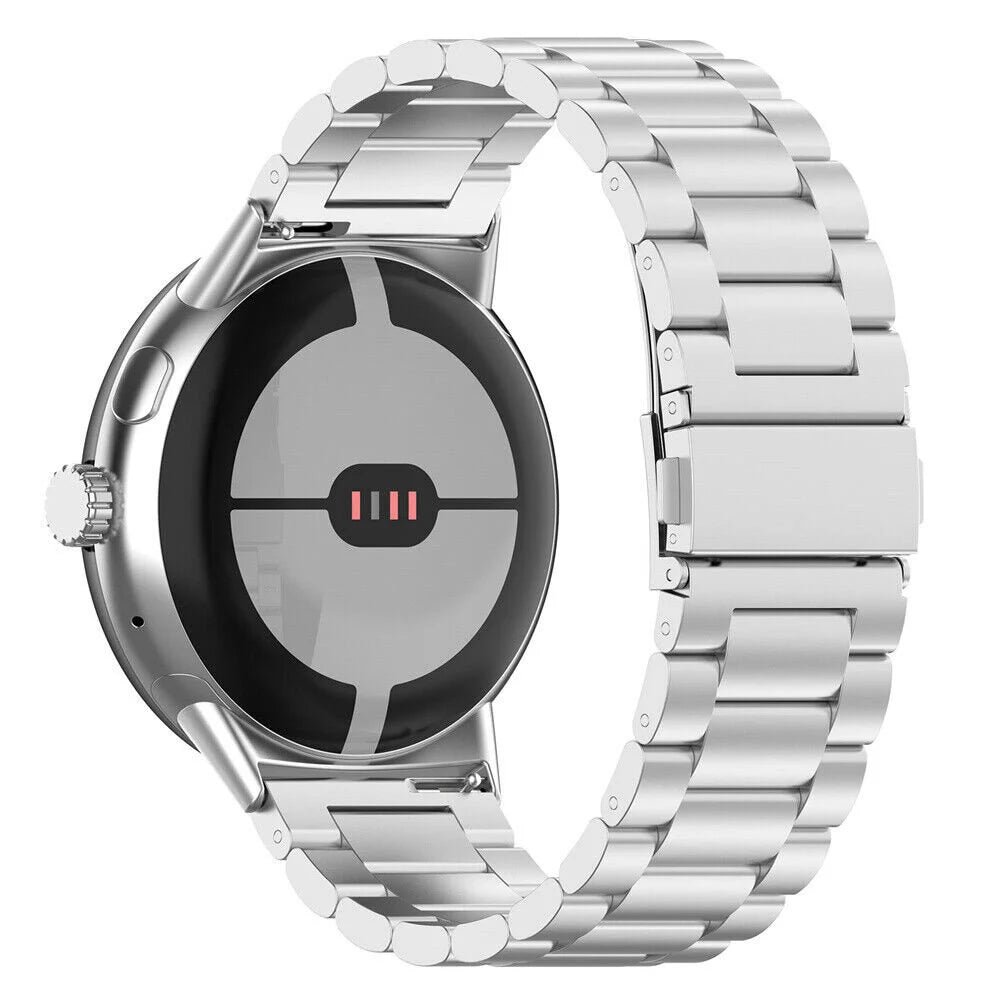 Google Pixel Watch 4 - 45mm Stahlarmband (Silber)
