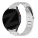 Bandz Samsung Galaxy Watch 6 Classic 43mm klassisches Stahlarmband (Silber)