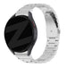 Bandz Samsung Galaxy Watch 7 - 44mm Stahl-Gliederarmband 'Classic' (Silber)