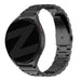 Bandz Samsung Galaxy Watch 4 - 44mm klassisches Stahlarmband (Schwarz)