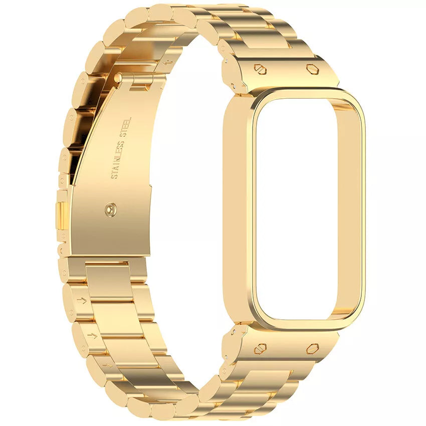 Xiaomi Smart Band 9 Active Stahlarmband (Gold)