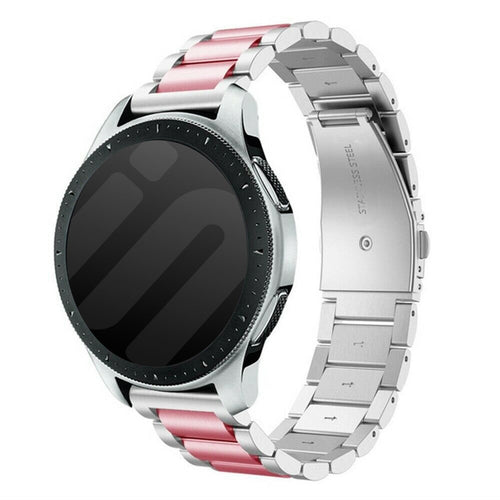 Garmin Forerunner 645 Stahlarmband (Silber/Rosa)