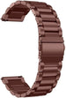 Watch Strap 22mm Stainless Steel - Quick Release (Bronze-Gold)