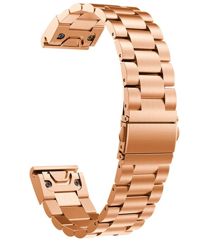 Garmin Descent Mk2S Stahlarmband (Roségold)