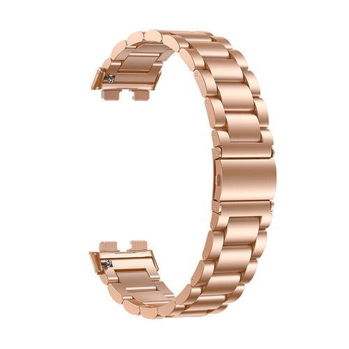 Huawei Band 10 Steel Strap (Rose Gold)
