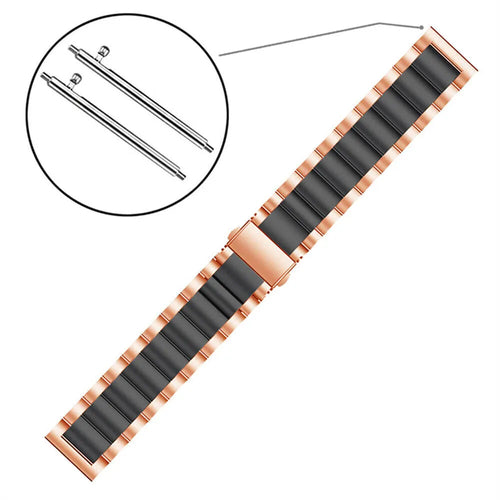 Suunto Run Stahlarmband (Roségold/Schwarz)