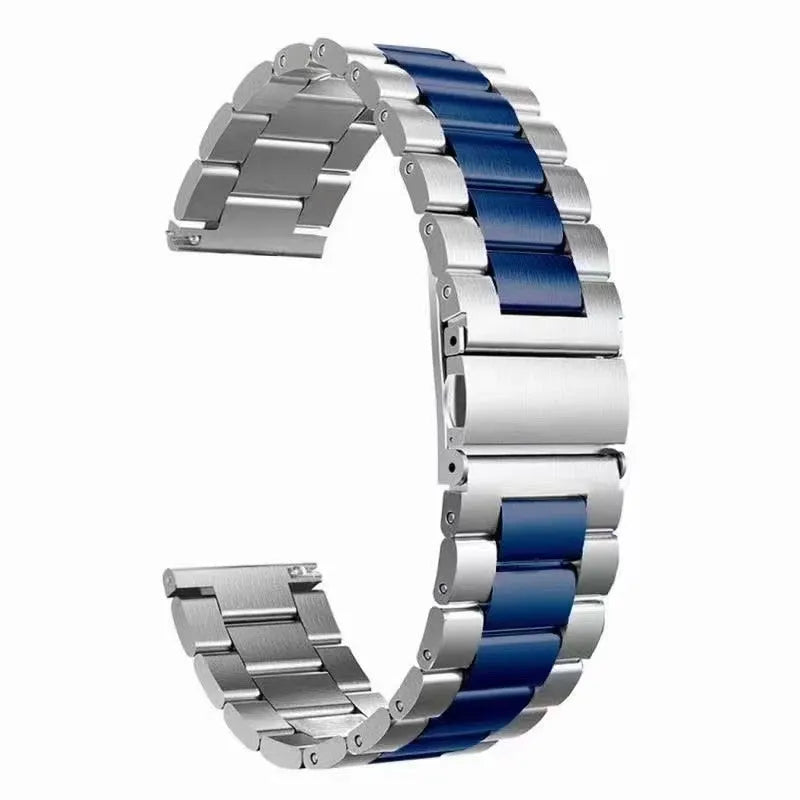 Polar Vantage V3 Stahlarmband (Silber/Blau)